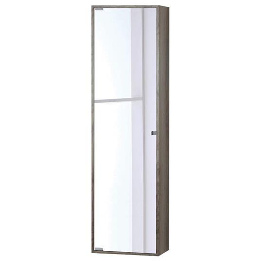 Pensile con specchio bagno