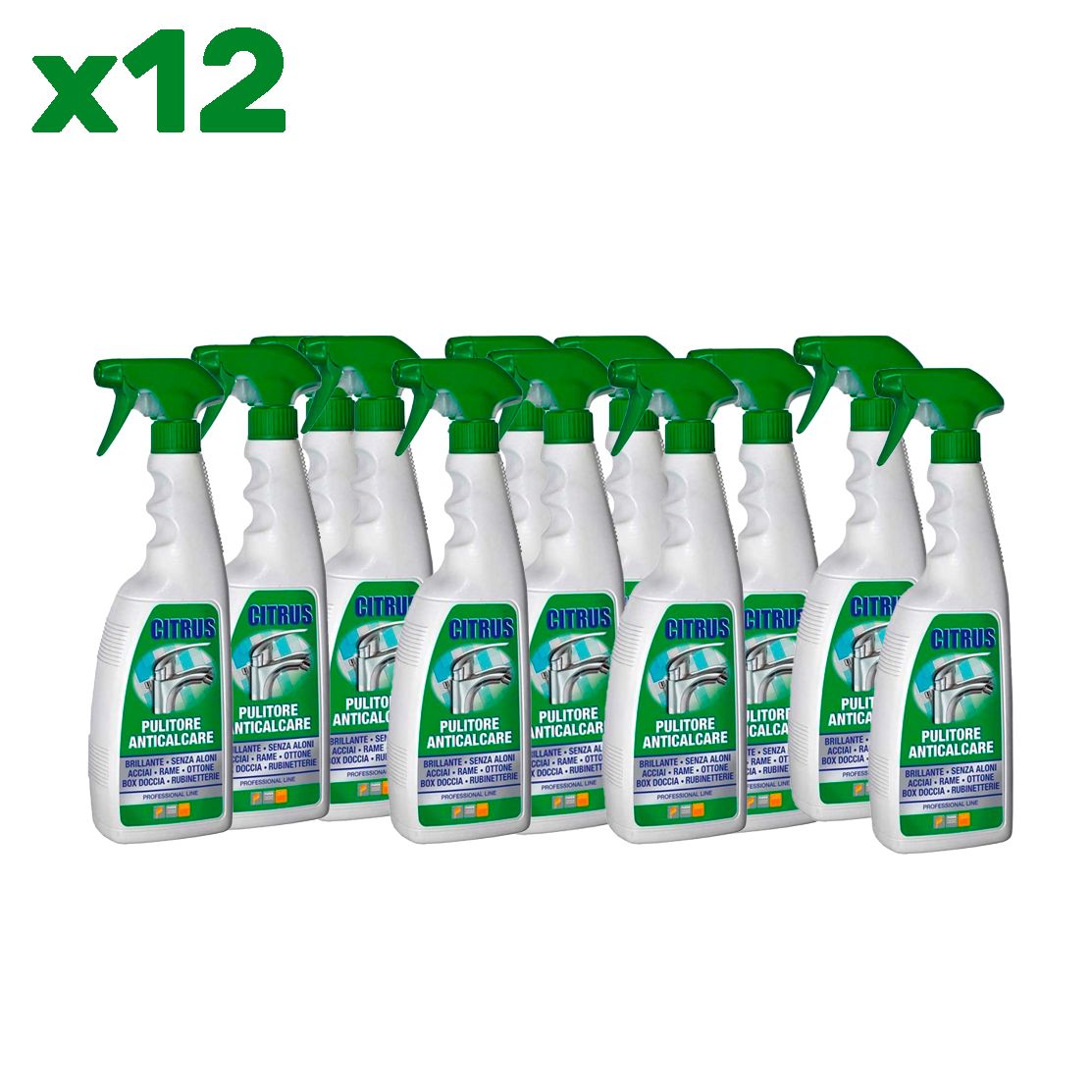 Citrus pulitore anticalcare 750ml x12