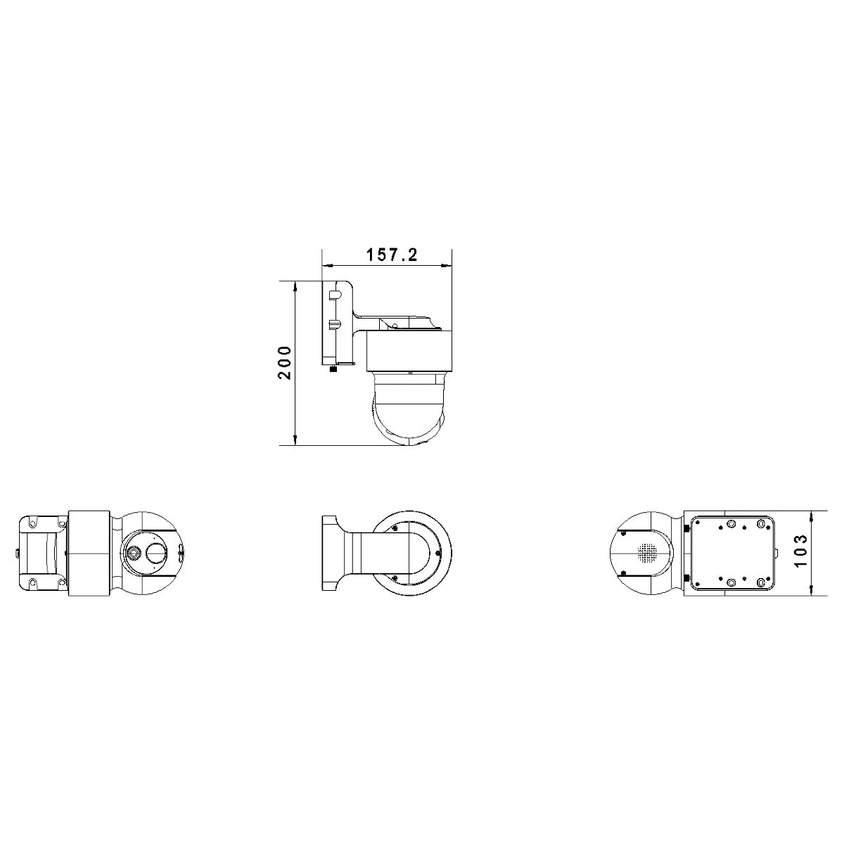 Telecamera Wi-Fi PT Vimar 46313.C – 3MP IP55 a Batteria