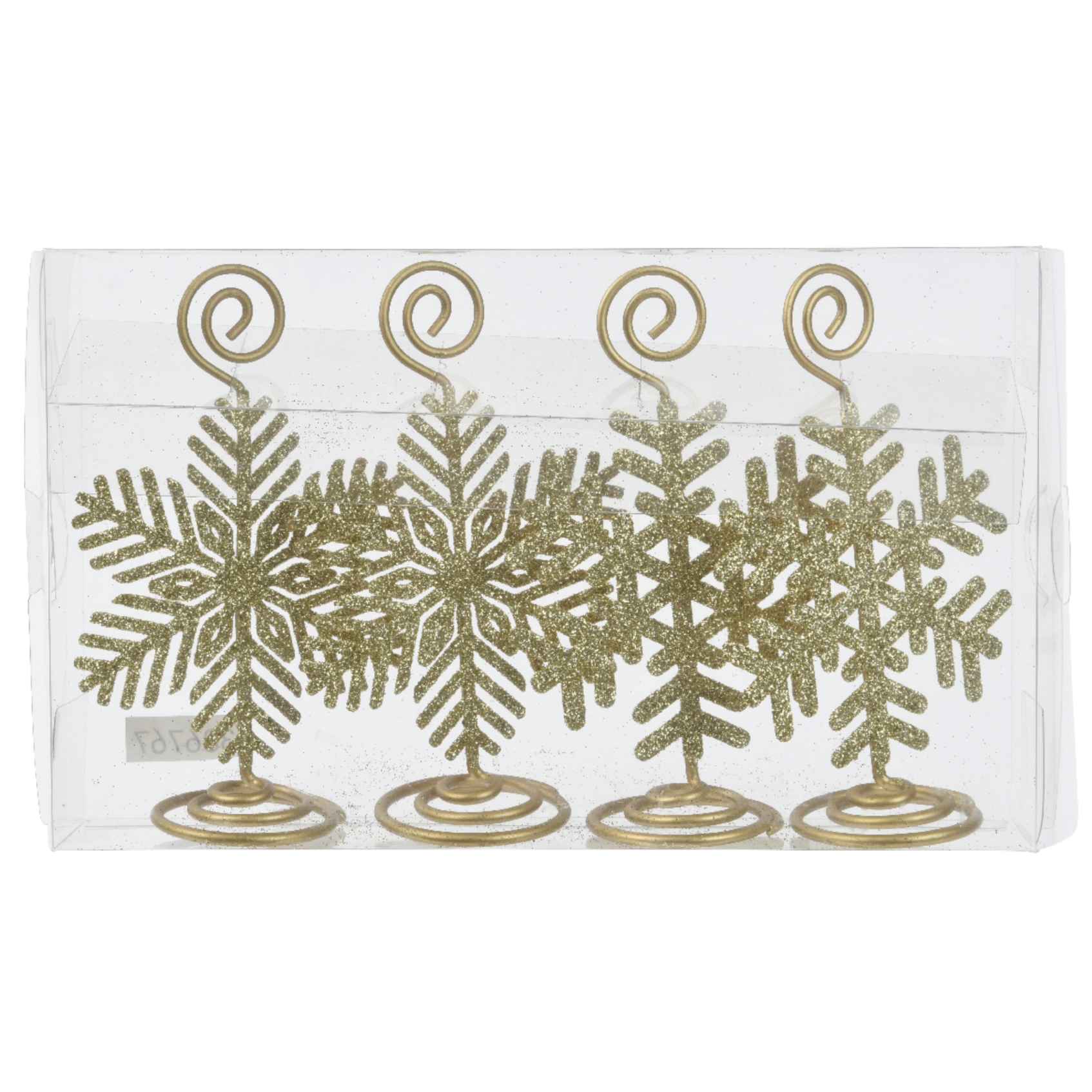 Segnaposto glitter oro