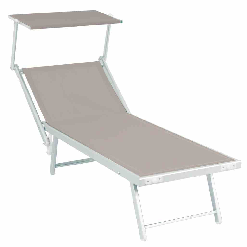 Lettino Pool con parasole 3