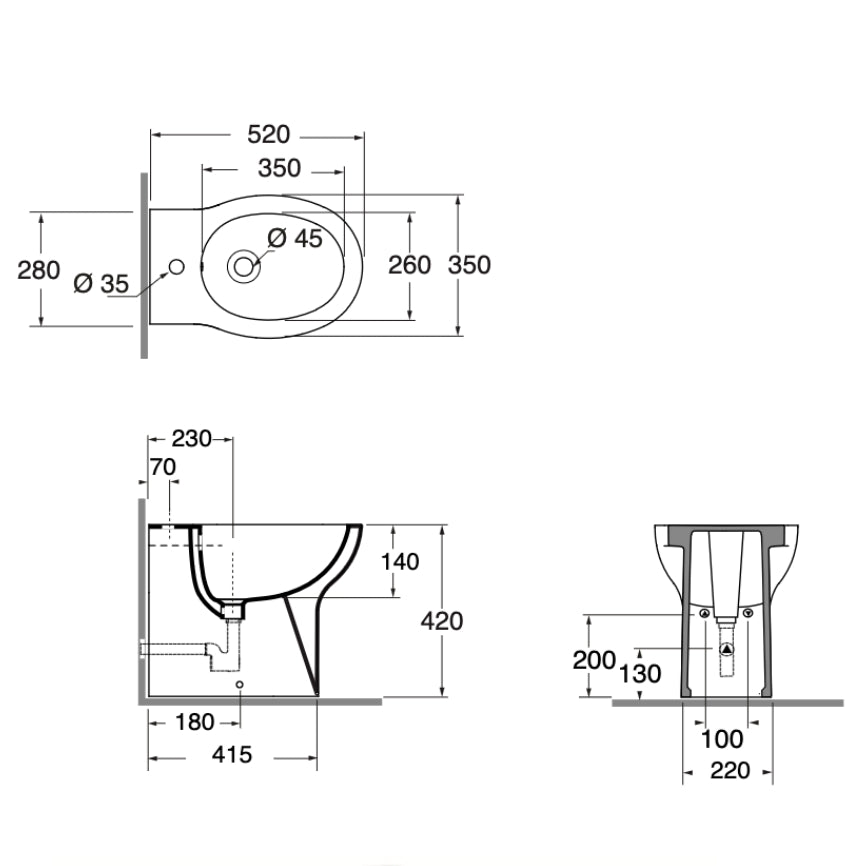 Sanitari serie Clik 3