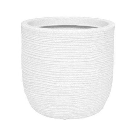 Conchino rigato Shabby Cori bianco perla 35 cm