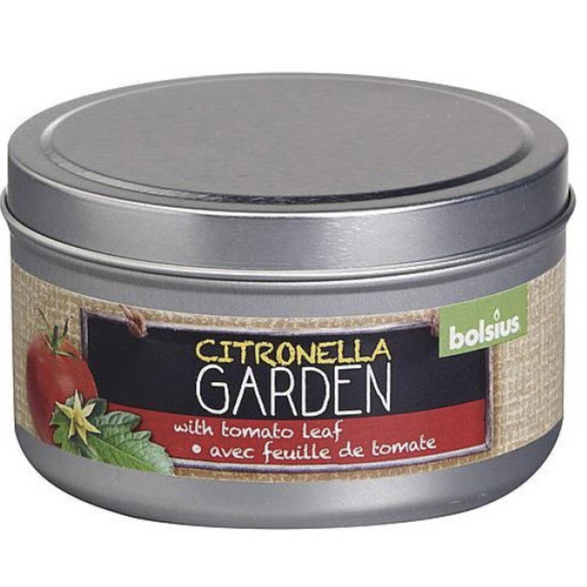 Candele in lattina citronella 8 cm