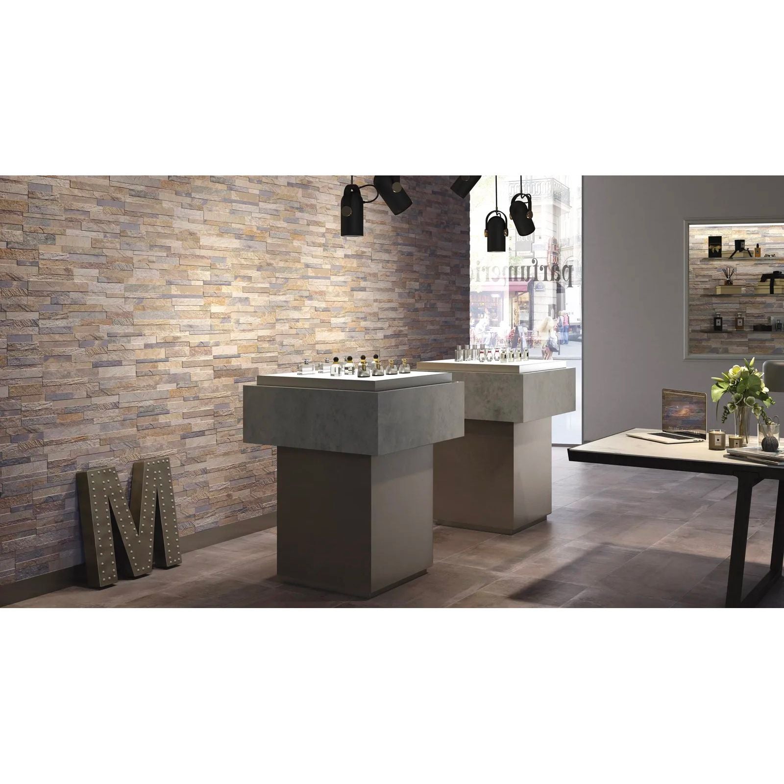 Rivestimento Cubics 15x61cm