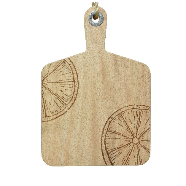 Tagliere in legno Arancia