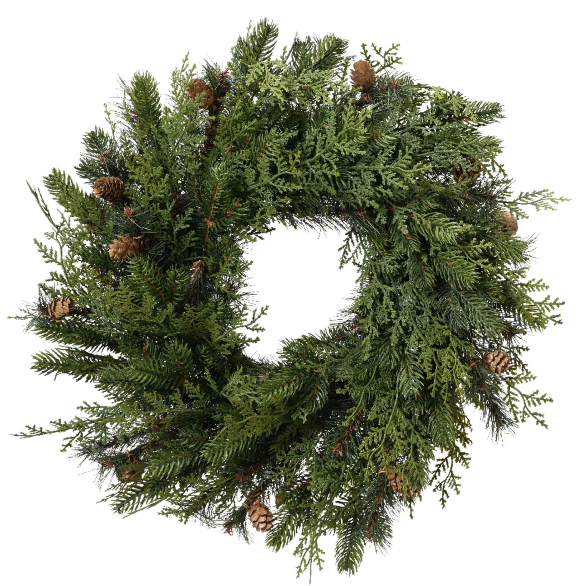 Ghirlanda cipresso da interno 60 cm