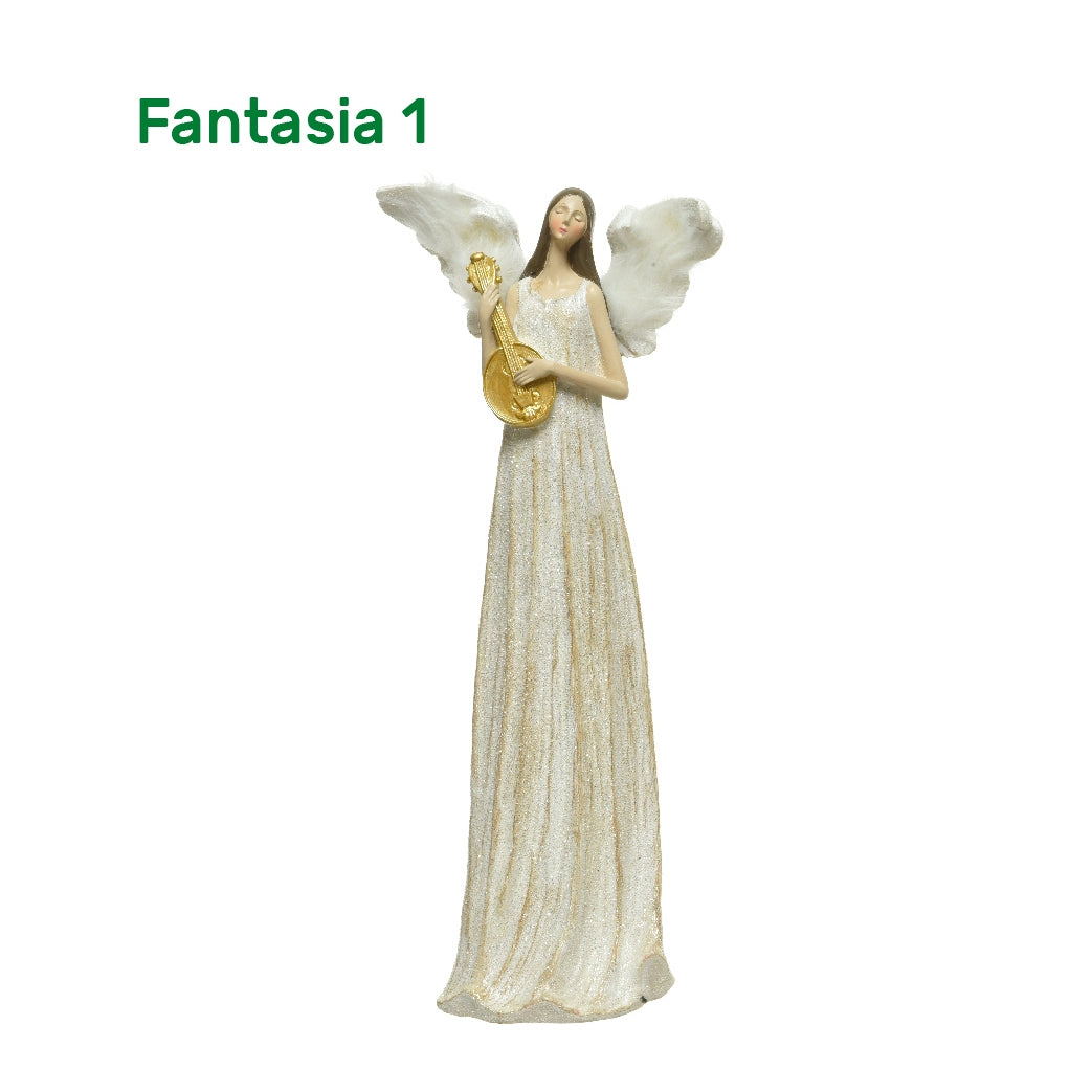 Angelo con strumento musicale Kaemingk