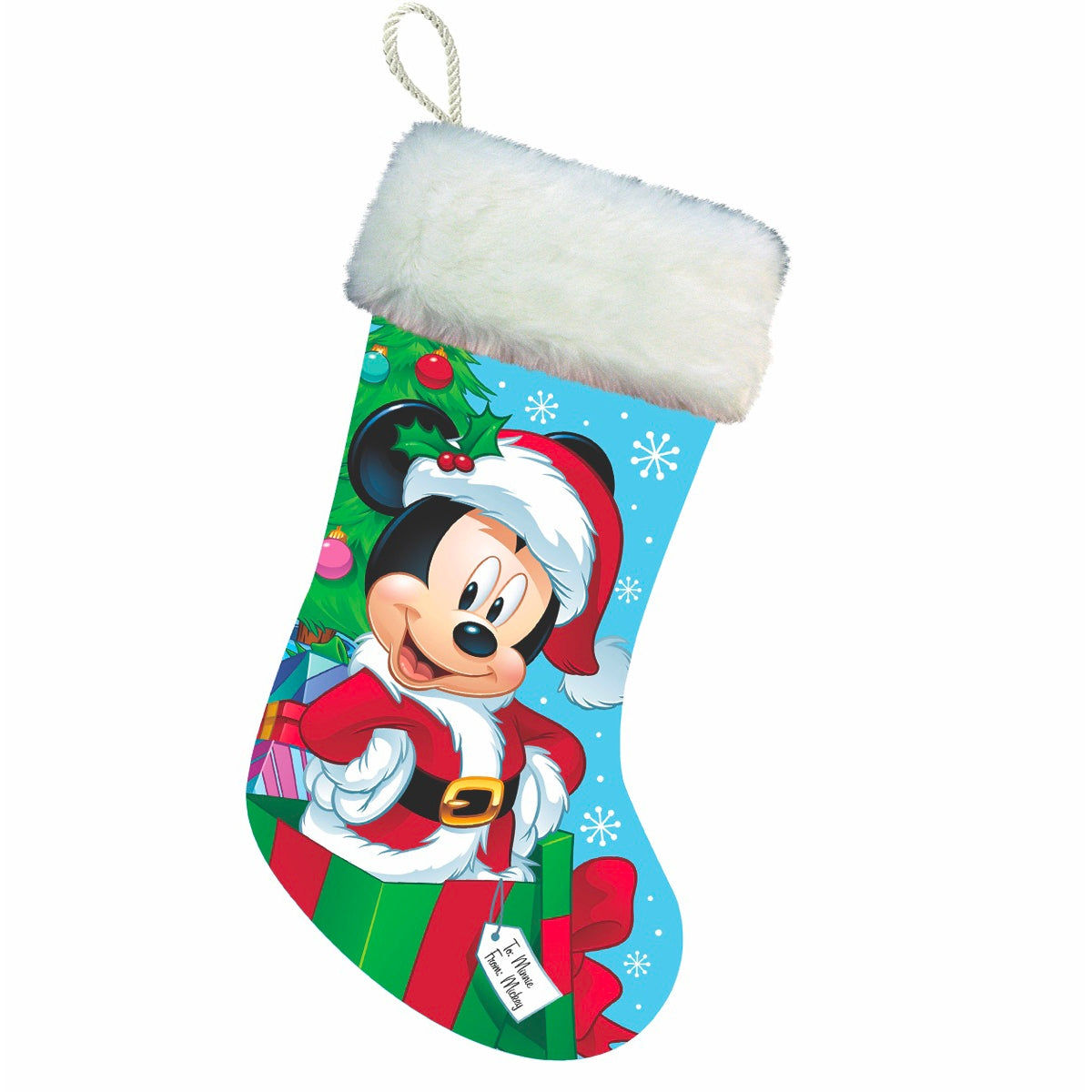 Calza Disney Topolino babbo natale Christmas Inspiration
