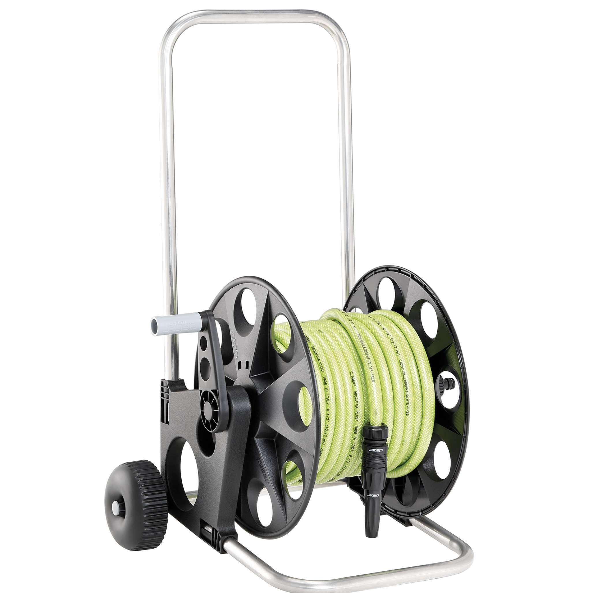 Carrello avvolgitubo 20mt 2 raccordi e 1 lancia Claber