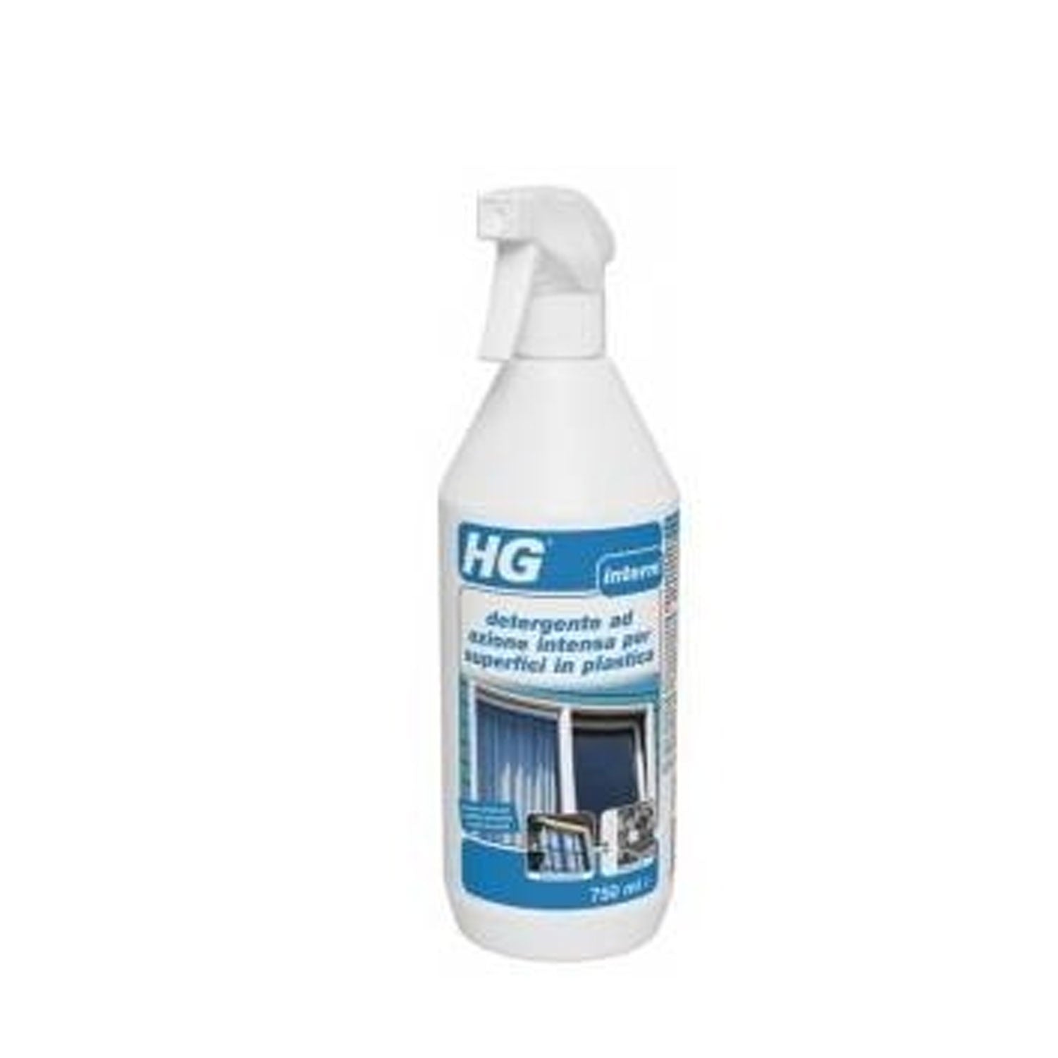 HG detergente ad azione intensa per superfici in plastica 500ML