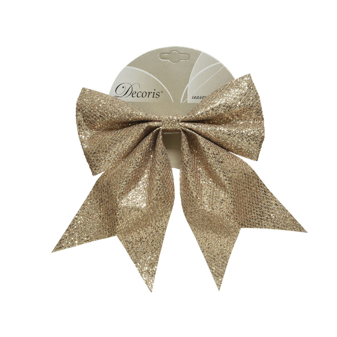 Fiocco glitter champagne