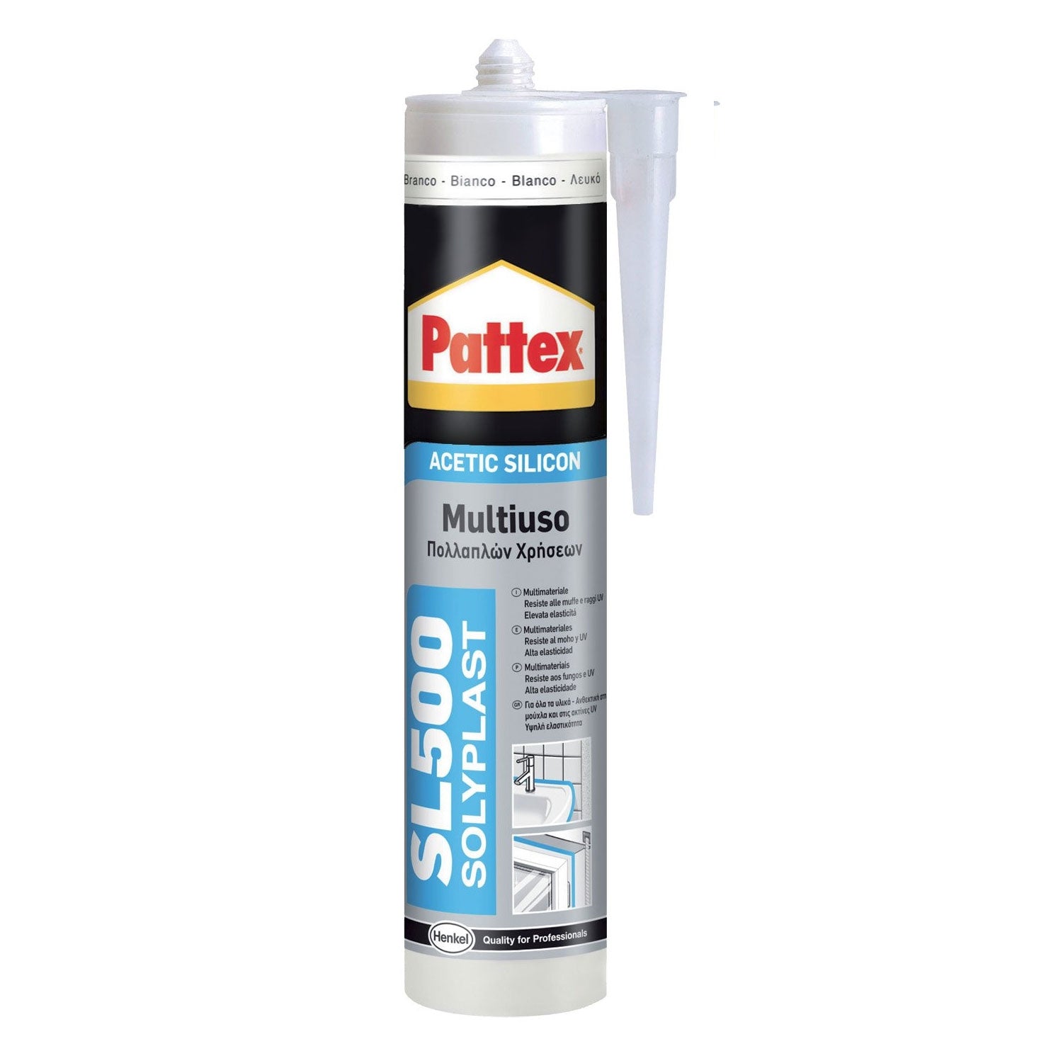 Silicone Pattex SL500 300 Ml multiuso