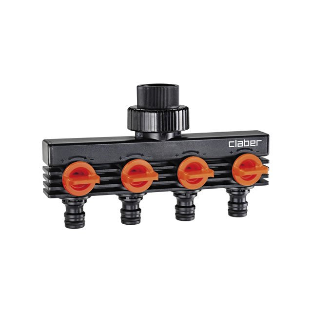 Distributore 4 rubinetti Claber