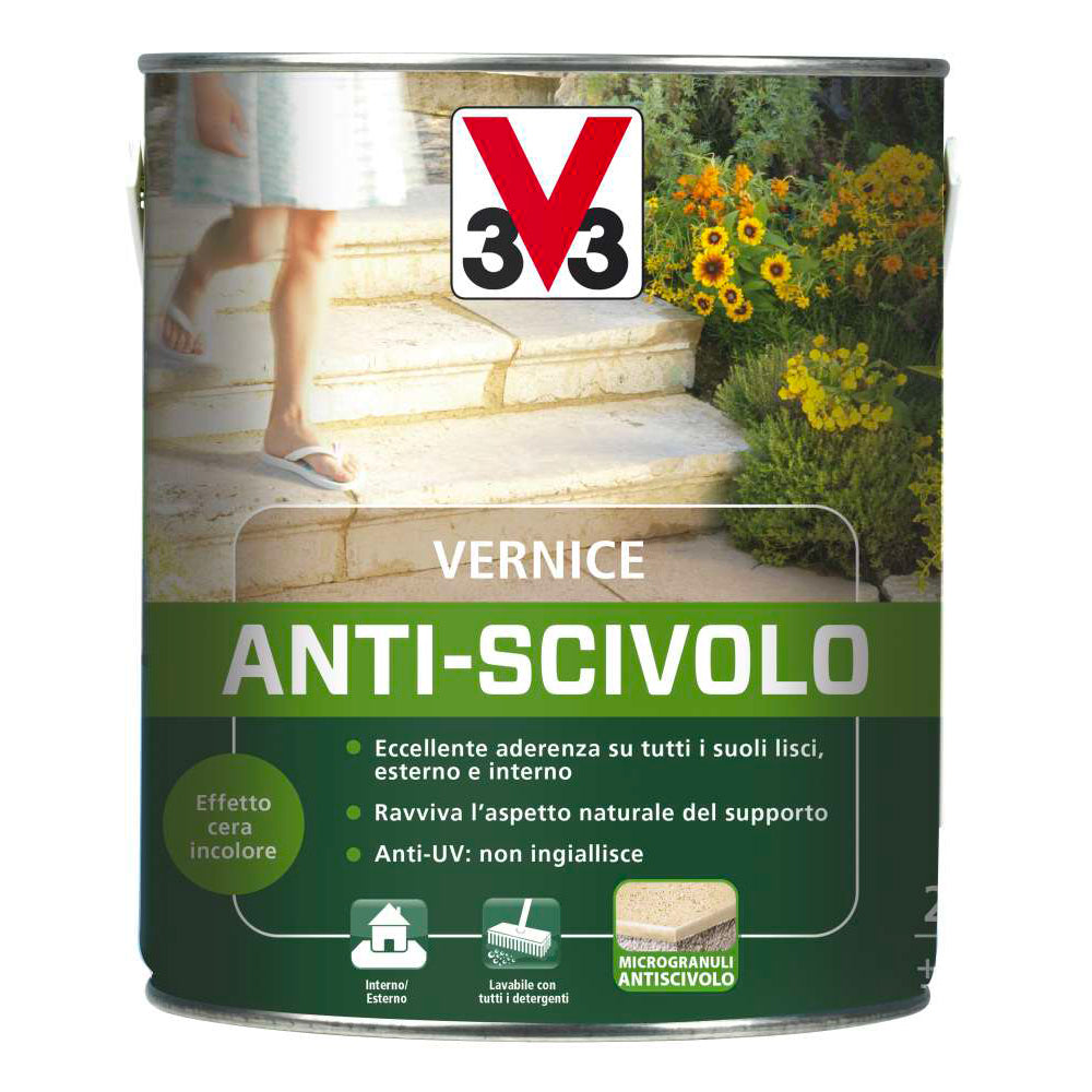 Vernice speciale antiscivolo 2,5L incolore V33