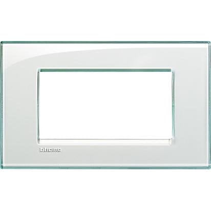 Bticino LivingLight placca quadra 4 moduli