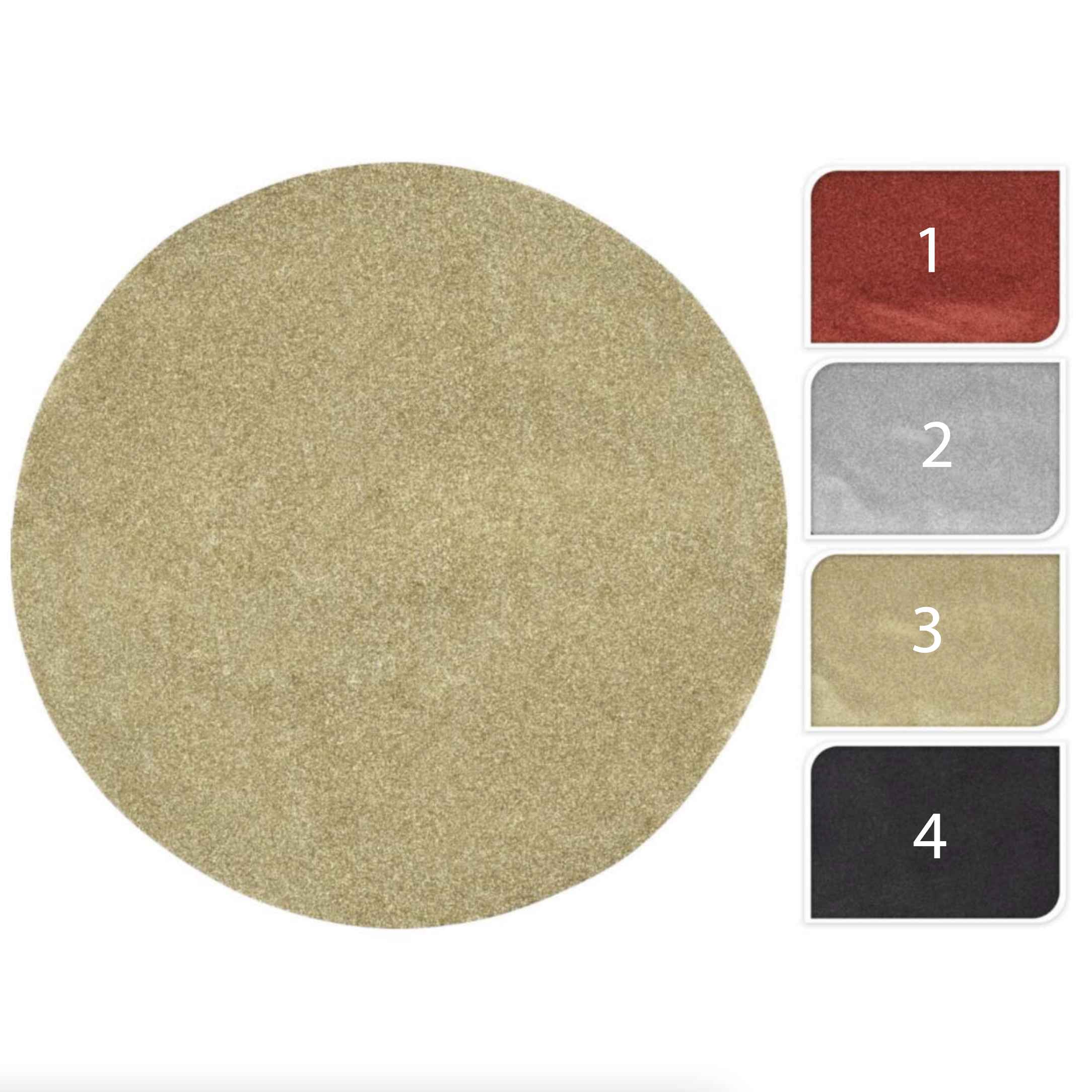 Tovaglietta glitter 33 cm