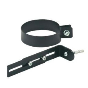 Fascetta reggitubo Ala nero opaco