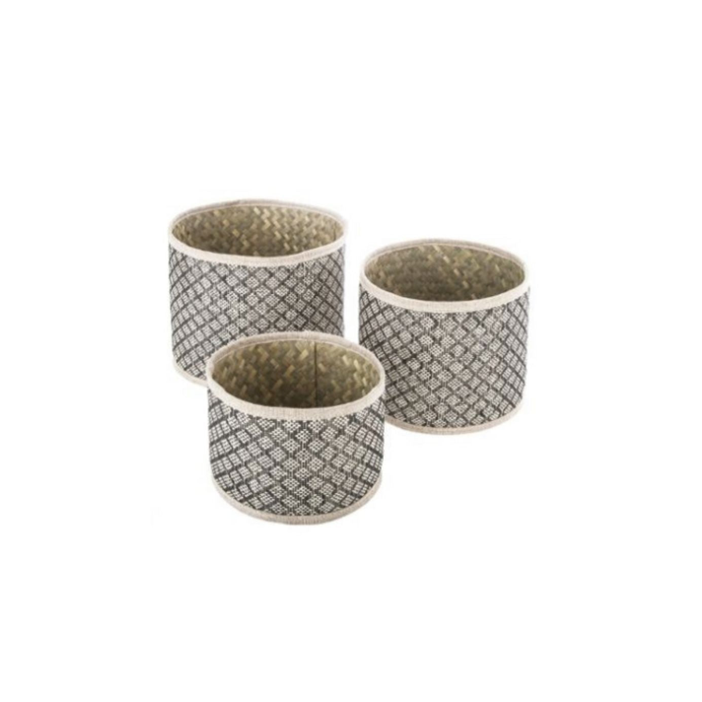 Cesta rotonda in canna ‚Äì Modello Aziz