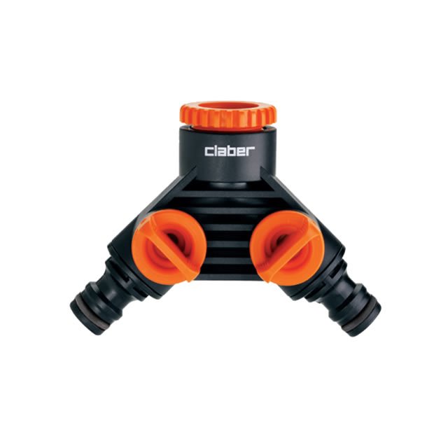 Presa doppio rubinetto Claber 1