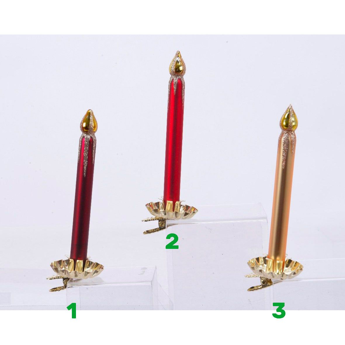 3 candele appendibili