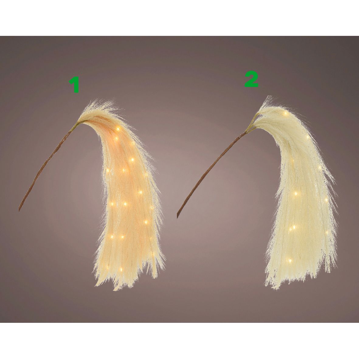 Piume natalizie microLED