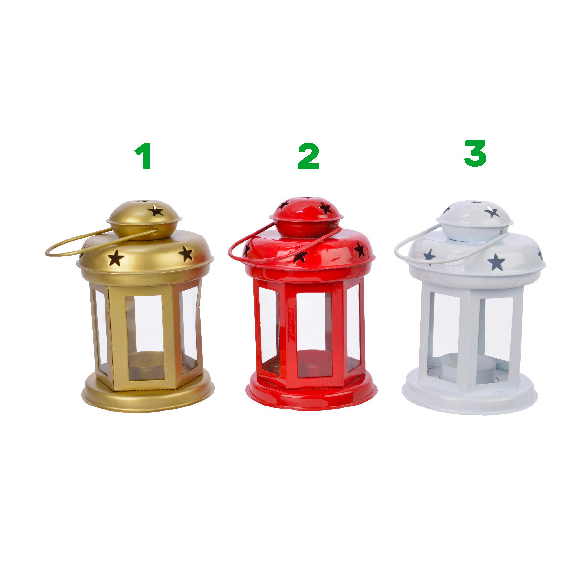 Lanterna natalizia 14 cm