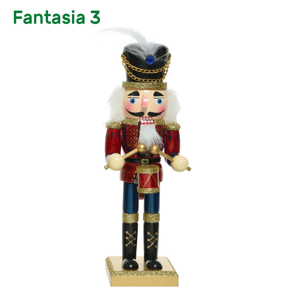 Soldatino shiaccianoci natalizio Kaemingk 25 cm 4