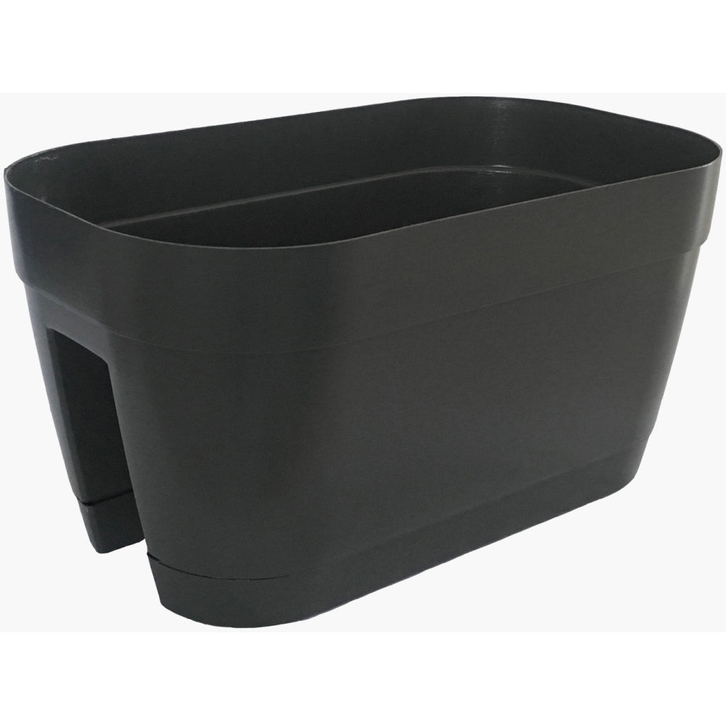 Vaso Orlando Ovale 45 cm Smoke