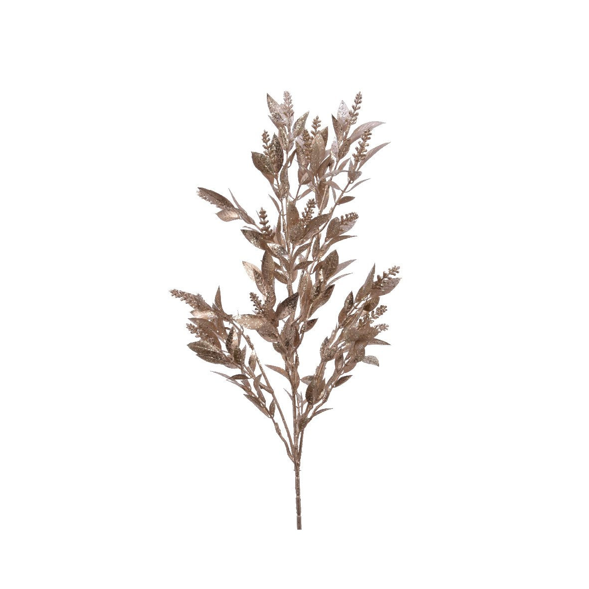 Foglia glitter champagne 74 cm