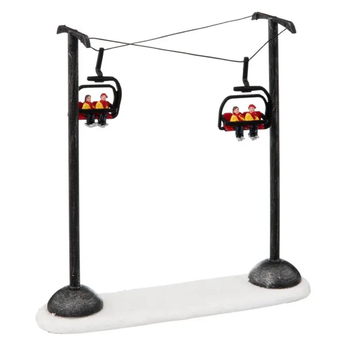 Seggiovia Decorativa per Villaggio Natalizio 23 cm