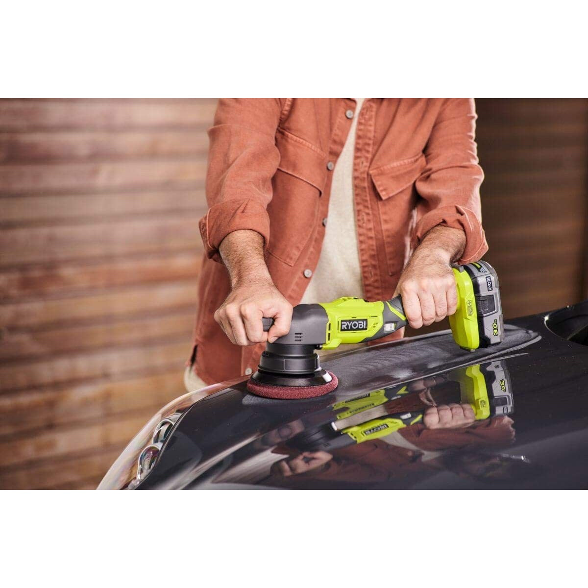 Lucidatrice Ryobi 18V ONE+ 125 mm Senza Batteria 3