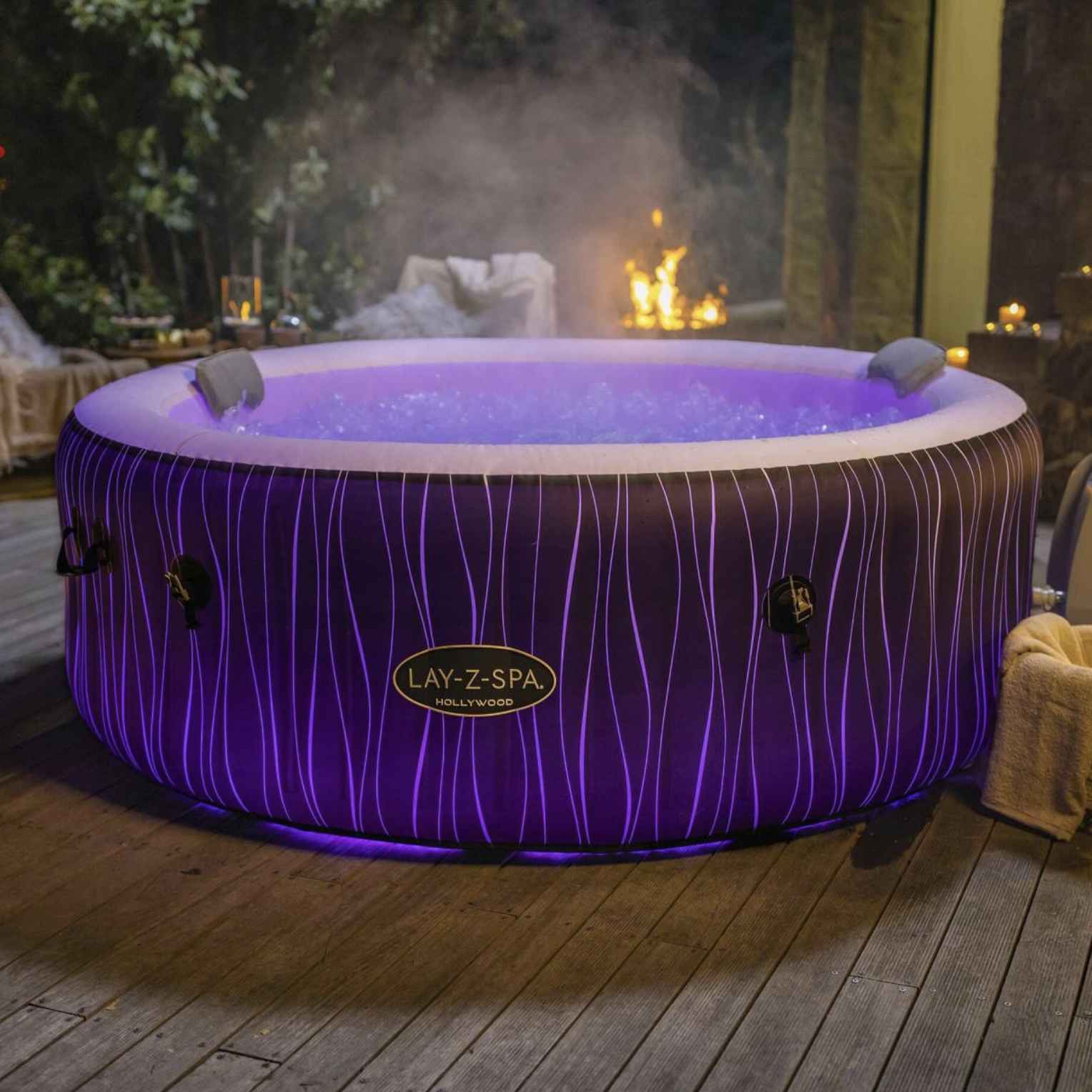 Idromassaggio gonfiabile Bestway Lay-Z-Spa Hollywood Luxe