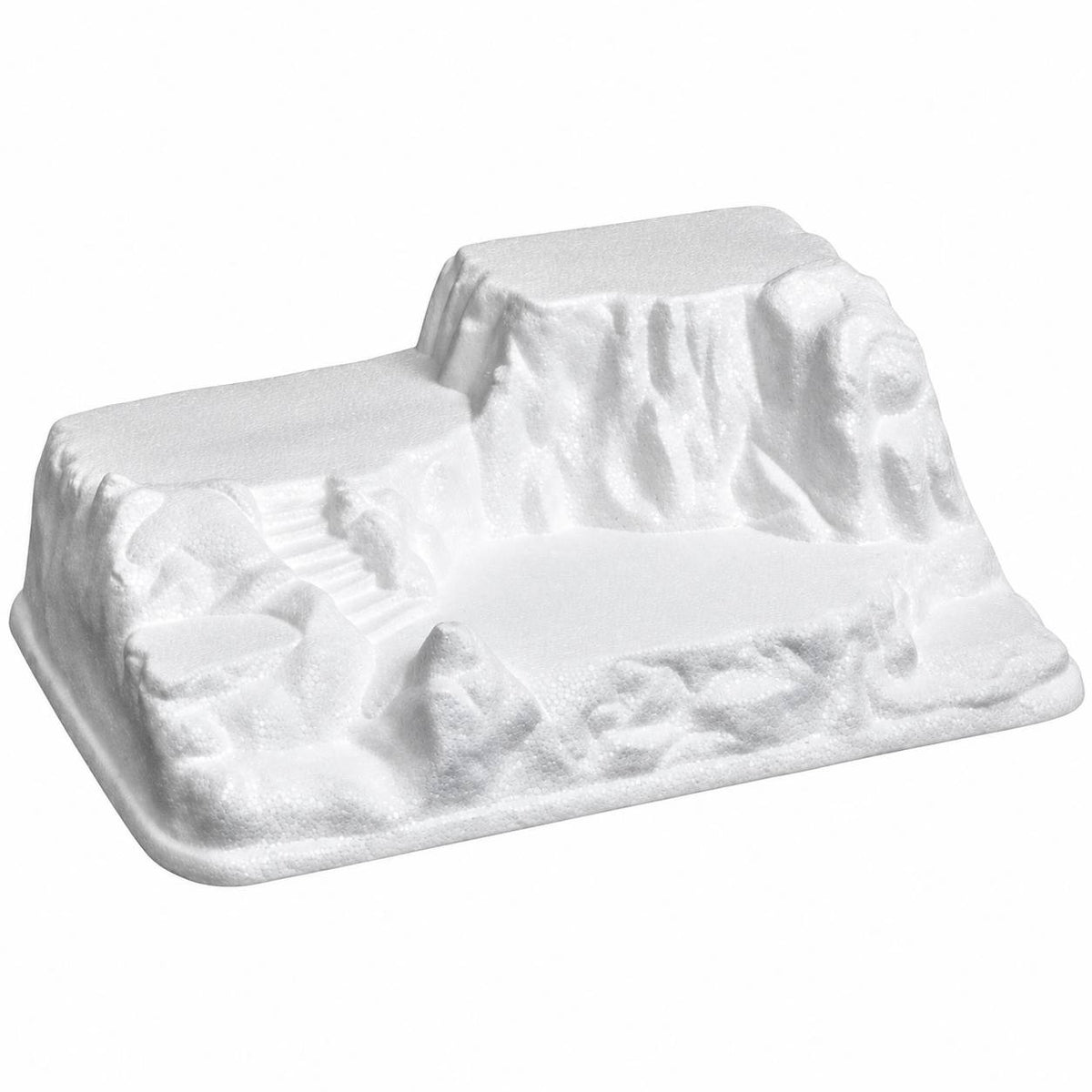 Base Bianca per Villaggio Natalizio 45x26 cm