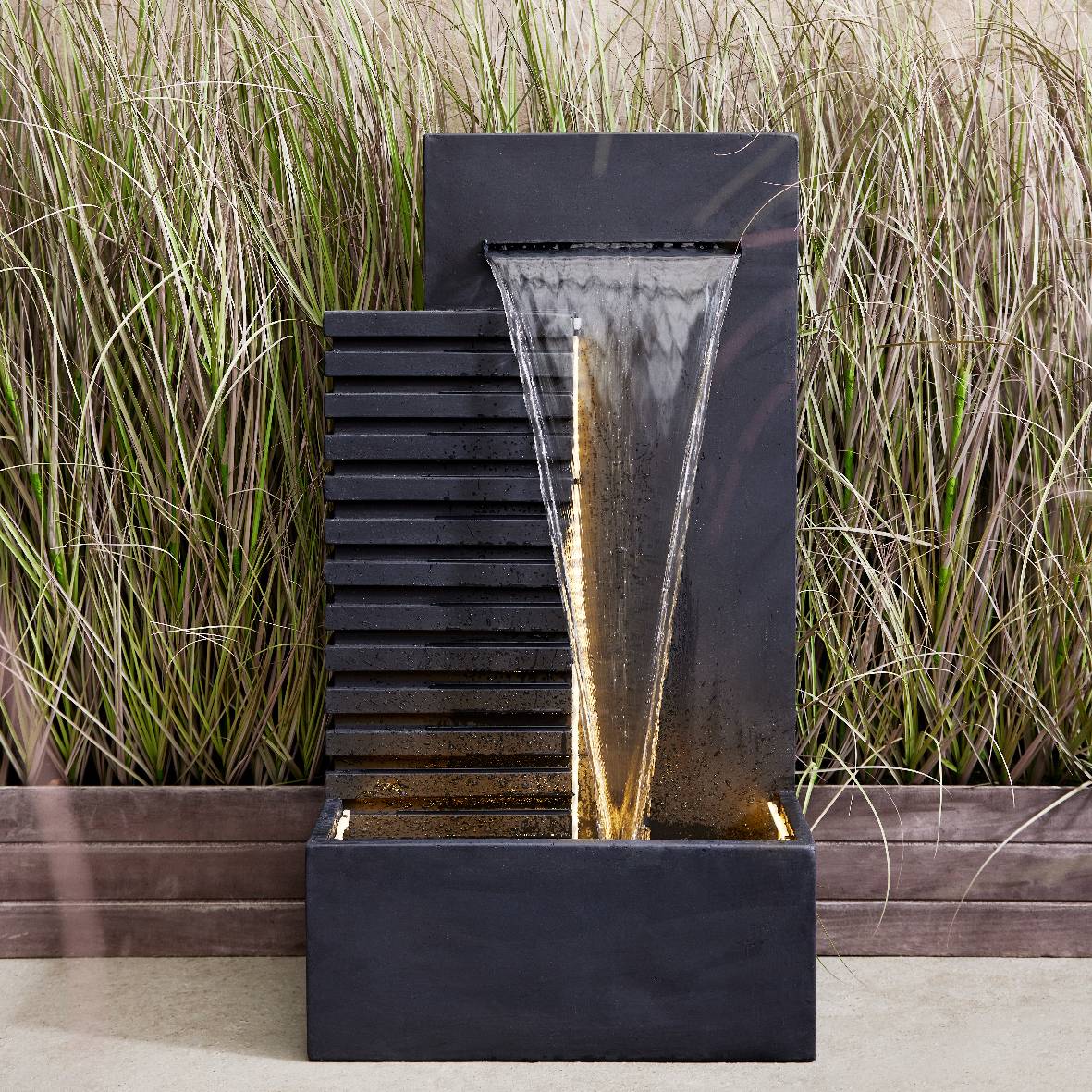 Fontana Rettangolare LED