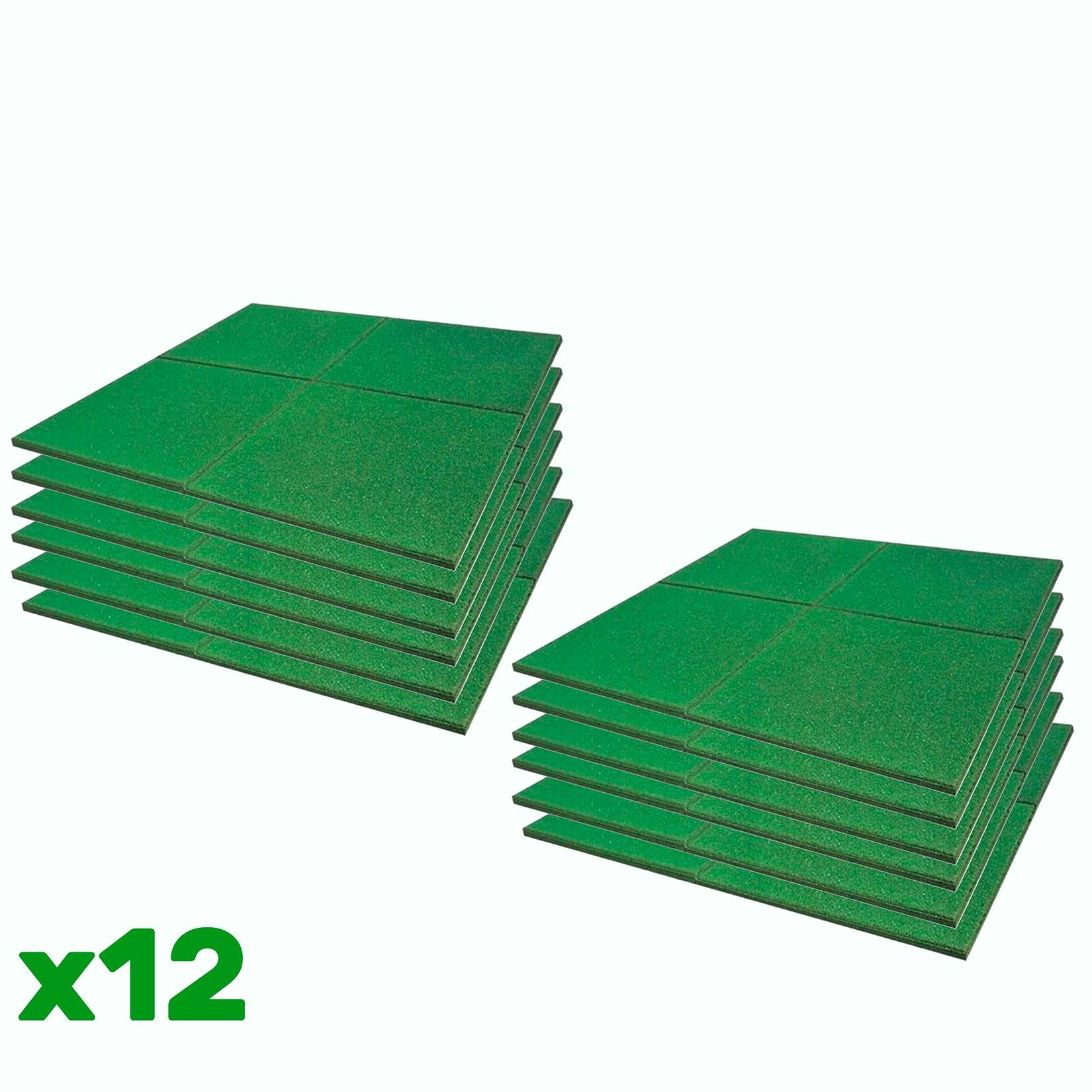 Pavimento Antishock Securewalk Verde x12