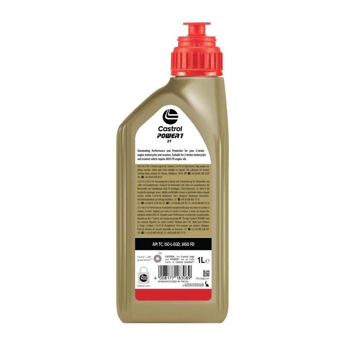 Castrol Power1 2T Olio motore 1LT 2