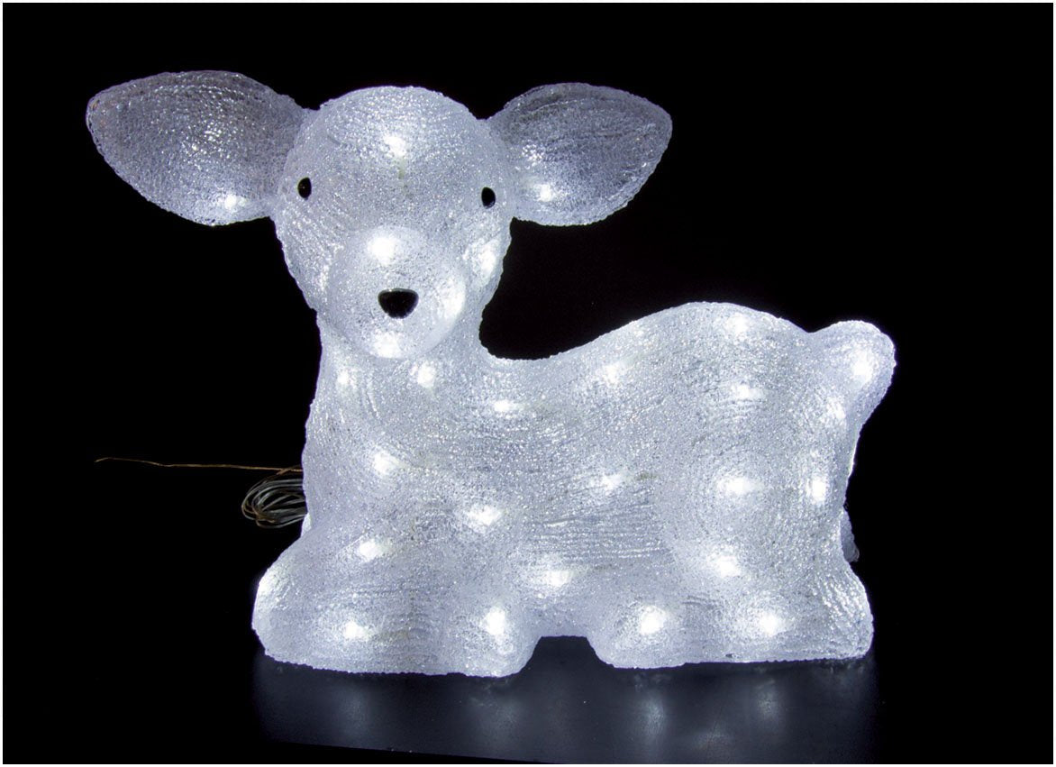 Cerbiatto seduto luminoso