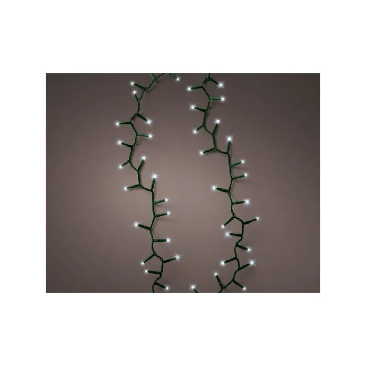 Catena Luminosa Natalizia 1500 LED Bianco Freddo 34 m