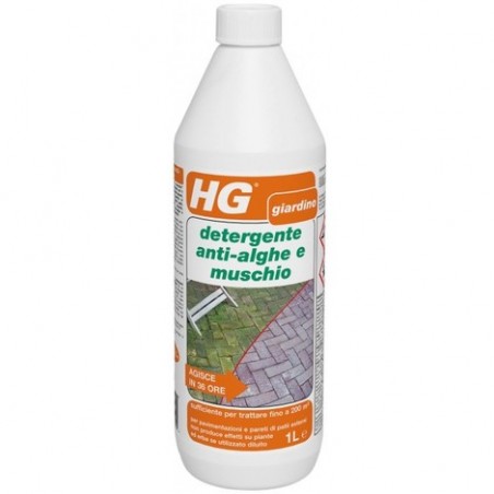 Detergente anti alghe/muschi giardino 1L