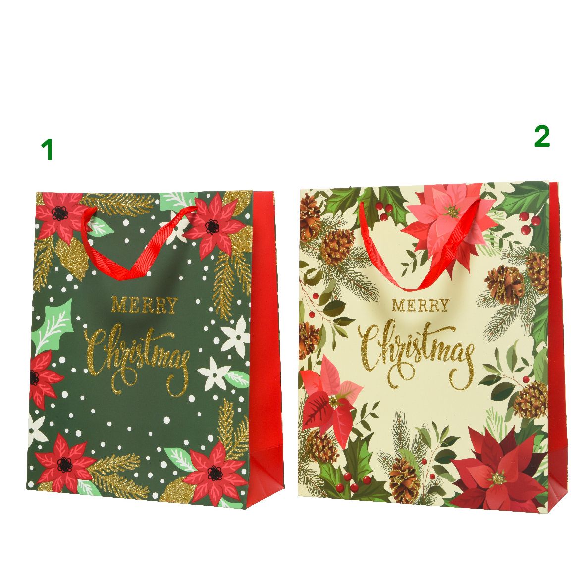 Busta regalo 'Merry christmas' Kaemingk