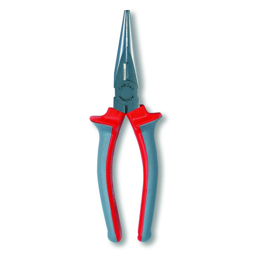 PINZA BECCHI LUNGHI 1/2 TONDI CURVI MM 200