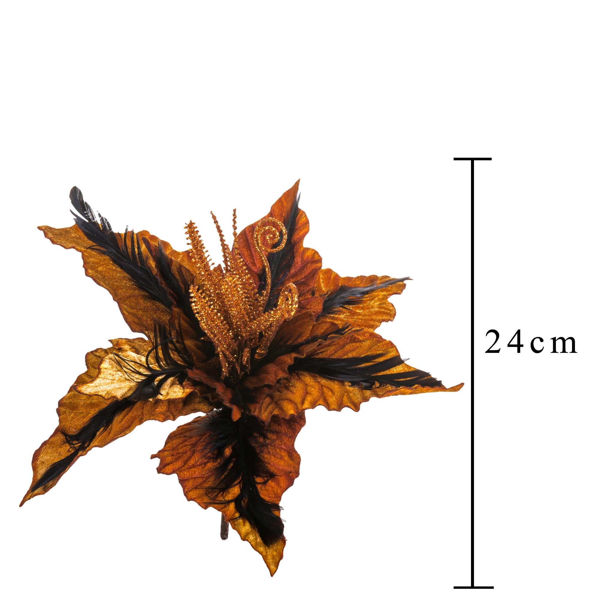 Pick stella natale colore rame