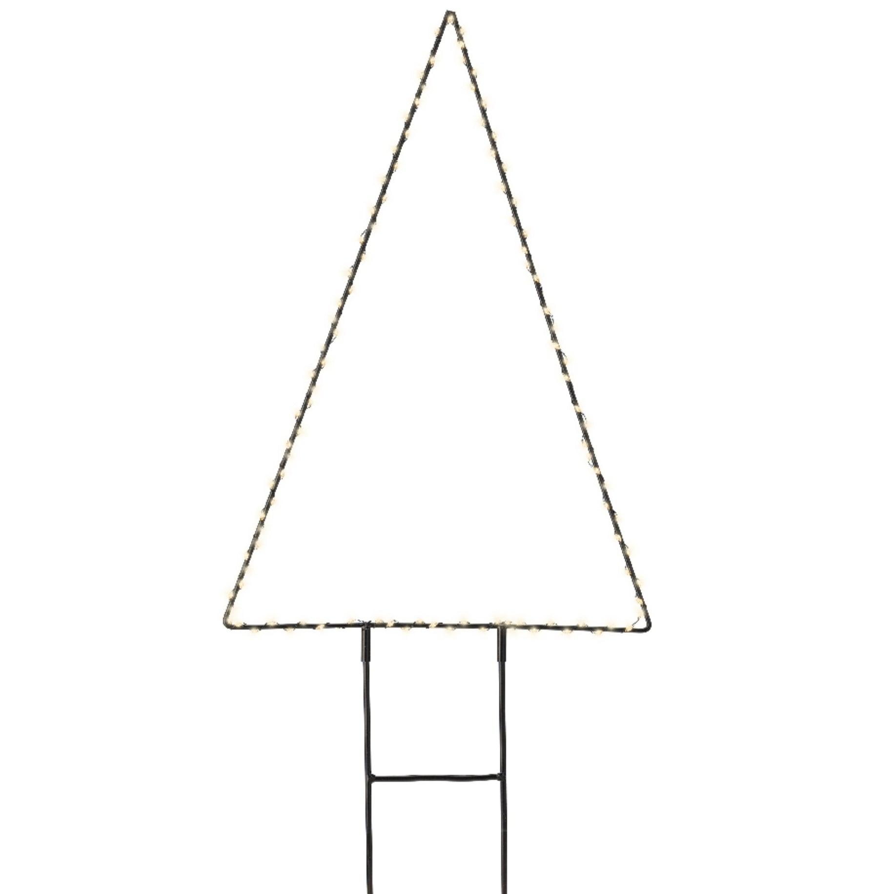 Albero natalizio da esterno LED 47 cm