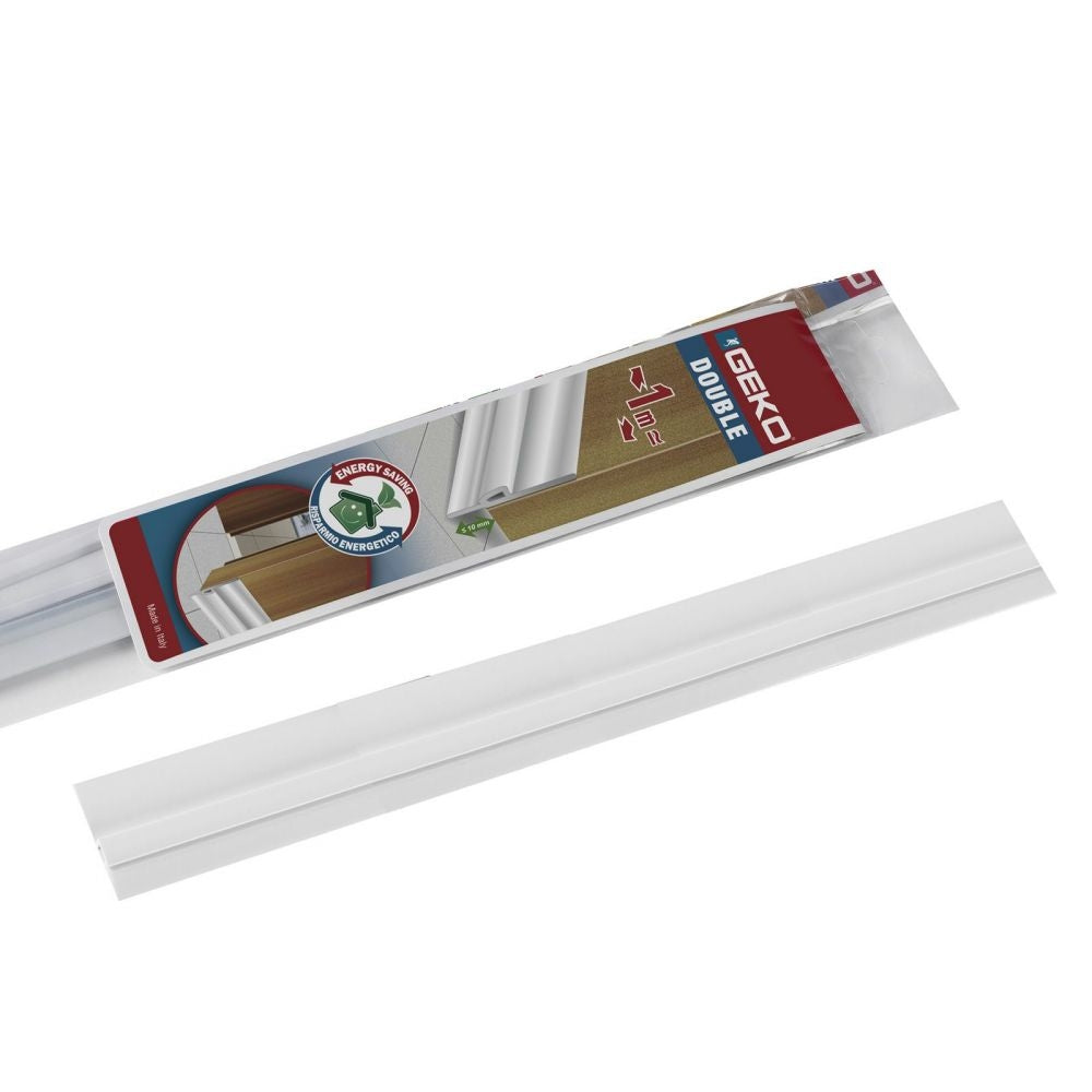 Paraspiffero adesivo bianco con pinna 1 mt