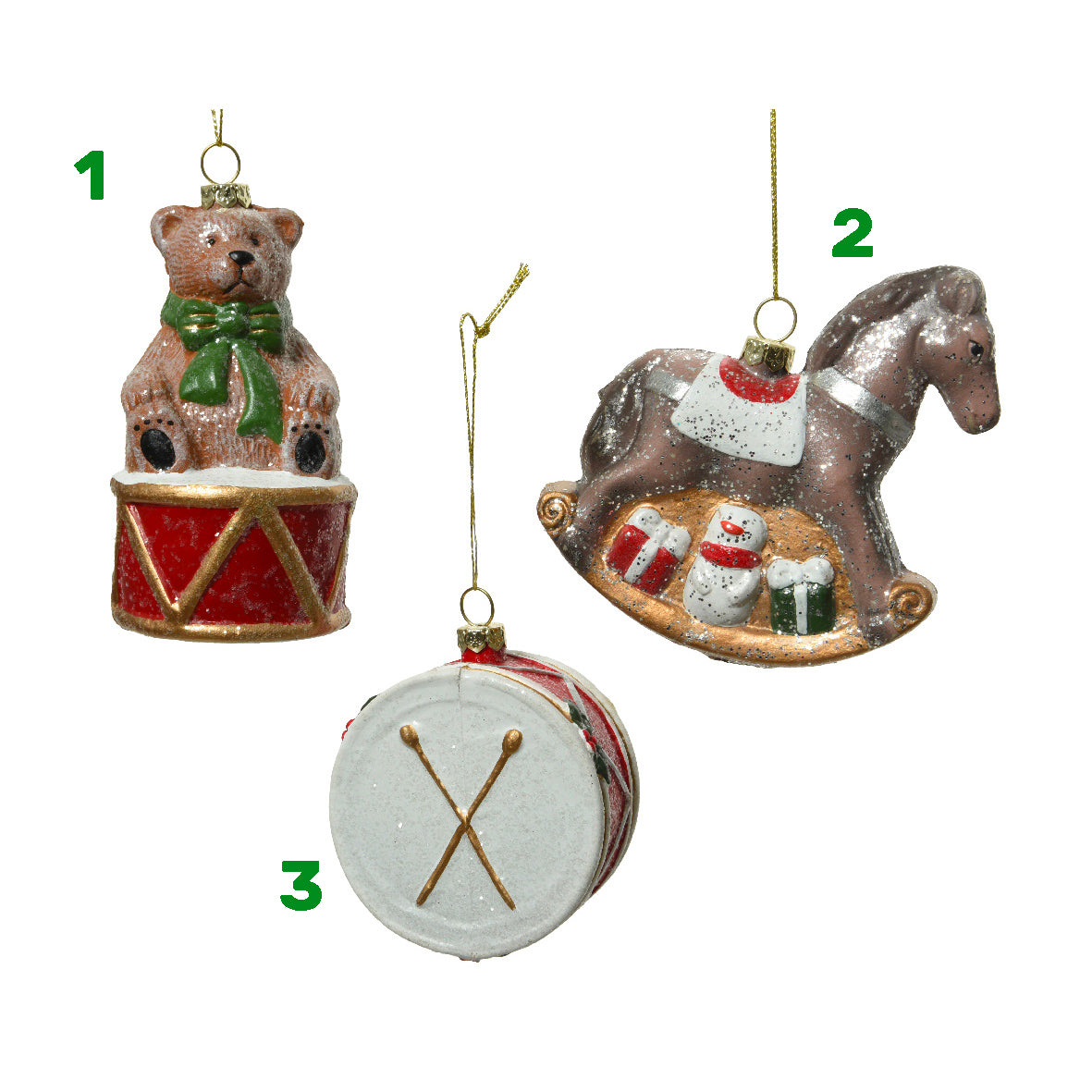 Pendagli assortiti natalizi