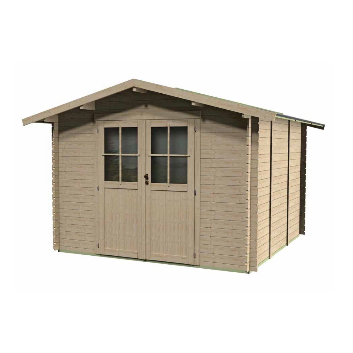 Casetta in legno Amsterdam 296x296 cm