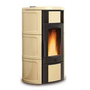 Termostufa a Pellet Iside Idro 2.0 19 Kw pergamena