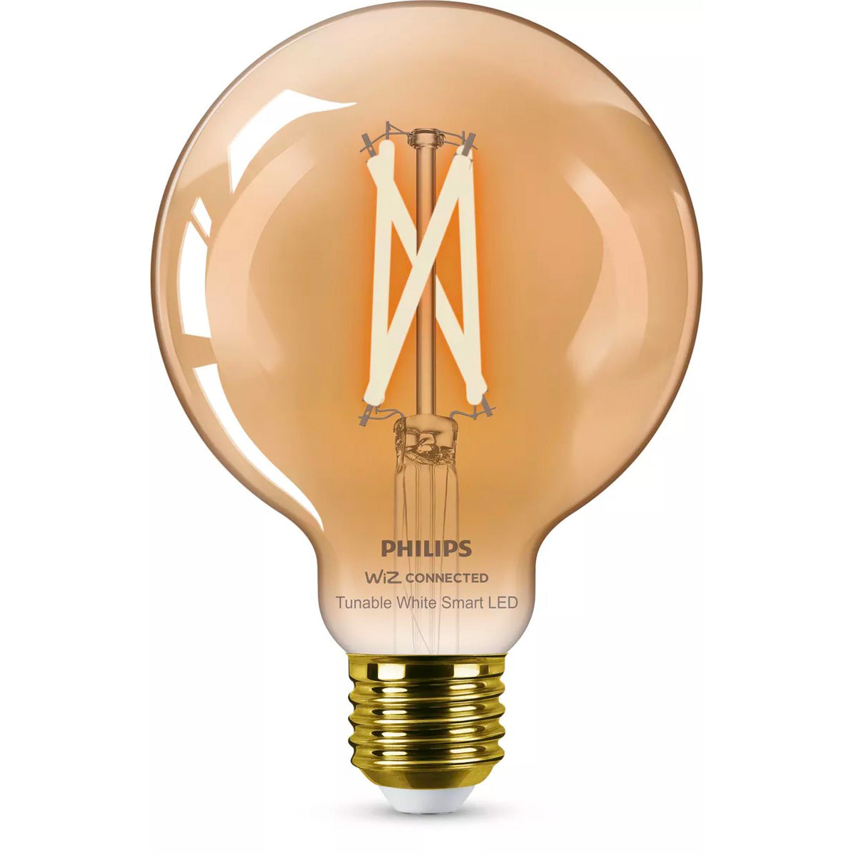Lampadina Globe con filamento 50W E27 Philips