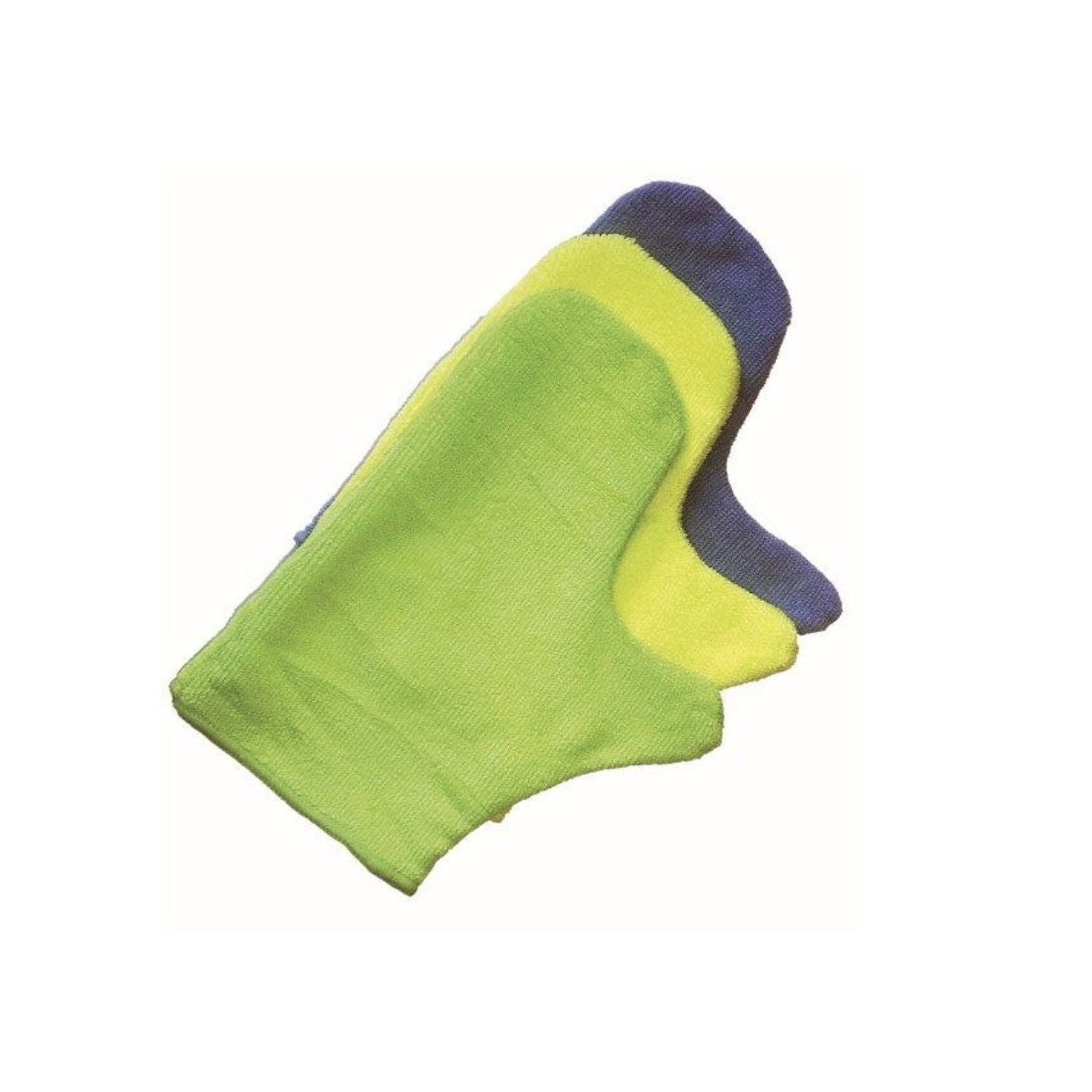 Set 3 guanti in microfibra